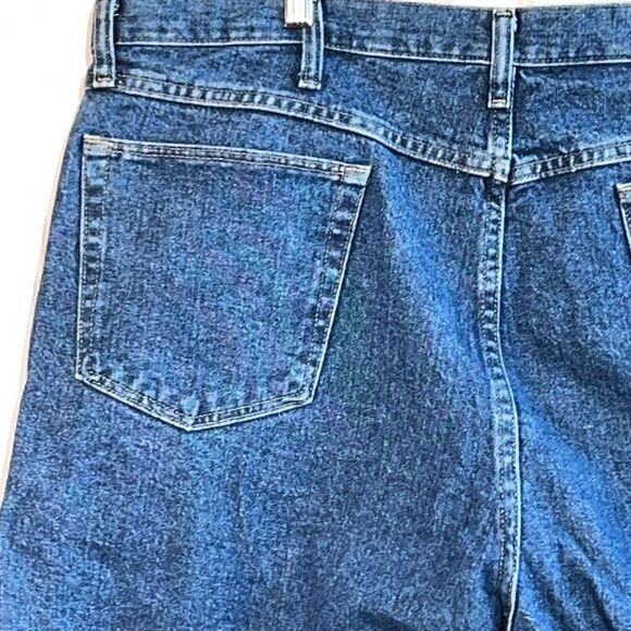 Wrangler Jeans Shorts Mens 42X9.5 Relaxed Fit Blue Pockets - Picture 7 of 10